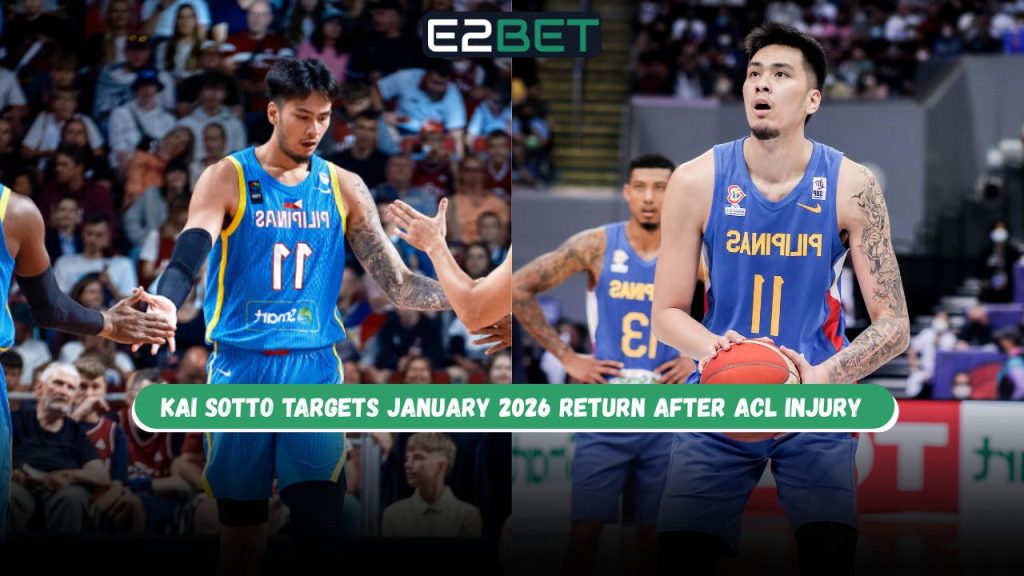 Kai Sotto Targets January 2026 Return
