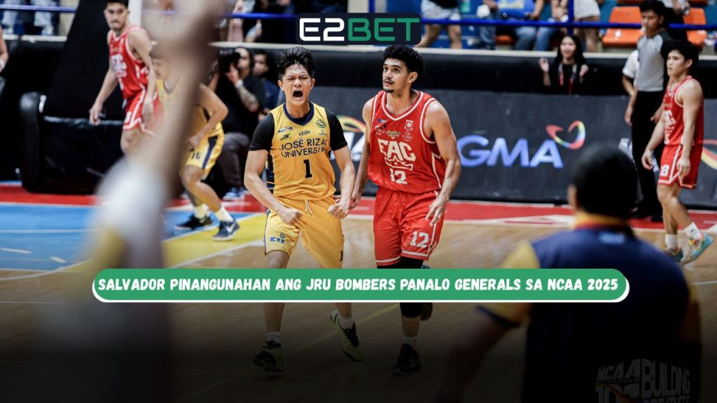 Salvador Pinangunahan ang JRU Bombers