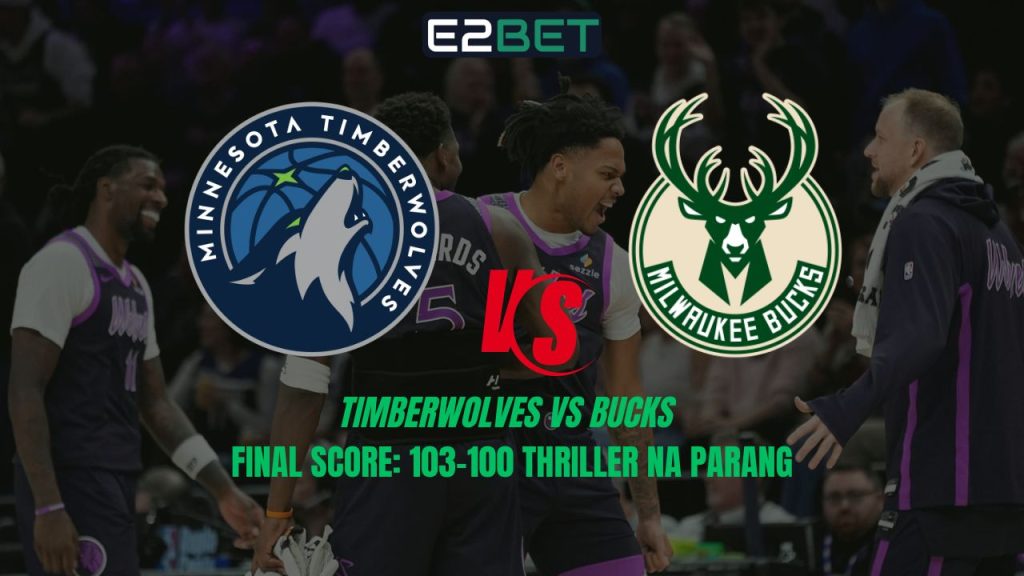 Timberwolves vs Bucks