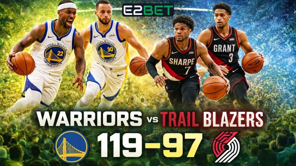 Warriors vs Trail Blazers